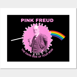 pink freud Posters and Art